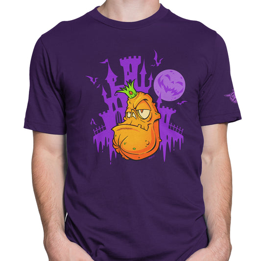 Kingdom of the Zombie Pumpkins! - T-Shirt - Royal Purple