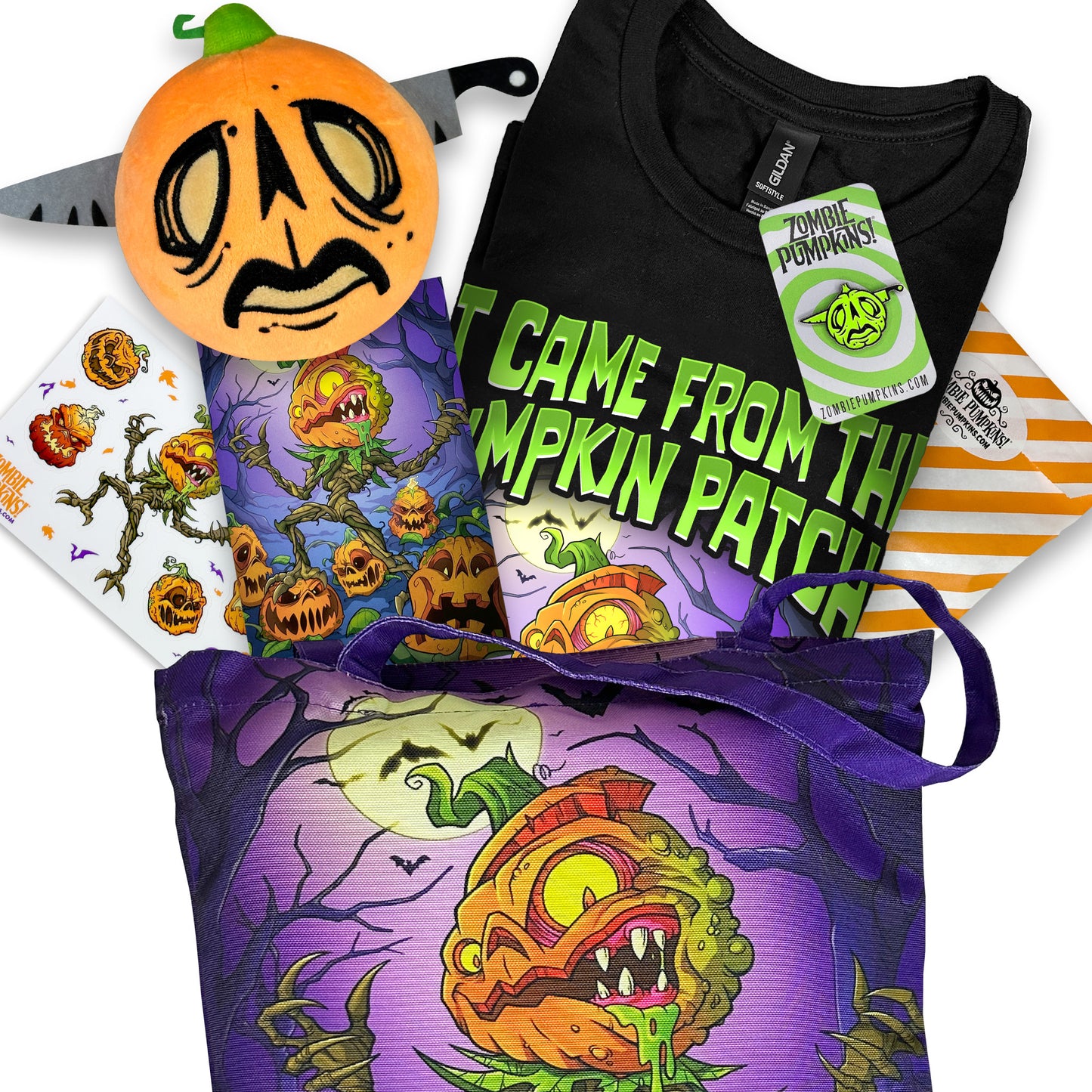 Collector's Treat Bag - Tote Bag, T-shirt, Plush, Pin