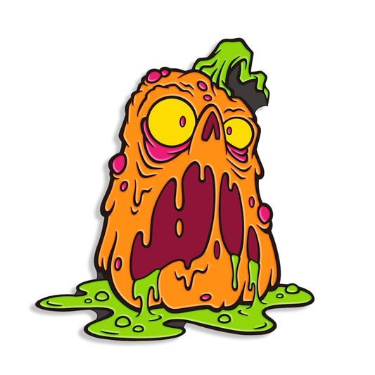 *PREORDER* Toxin of the Zombie Pumpkins! - Enamel Lapel Pin