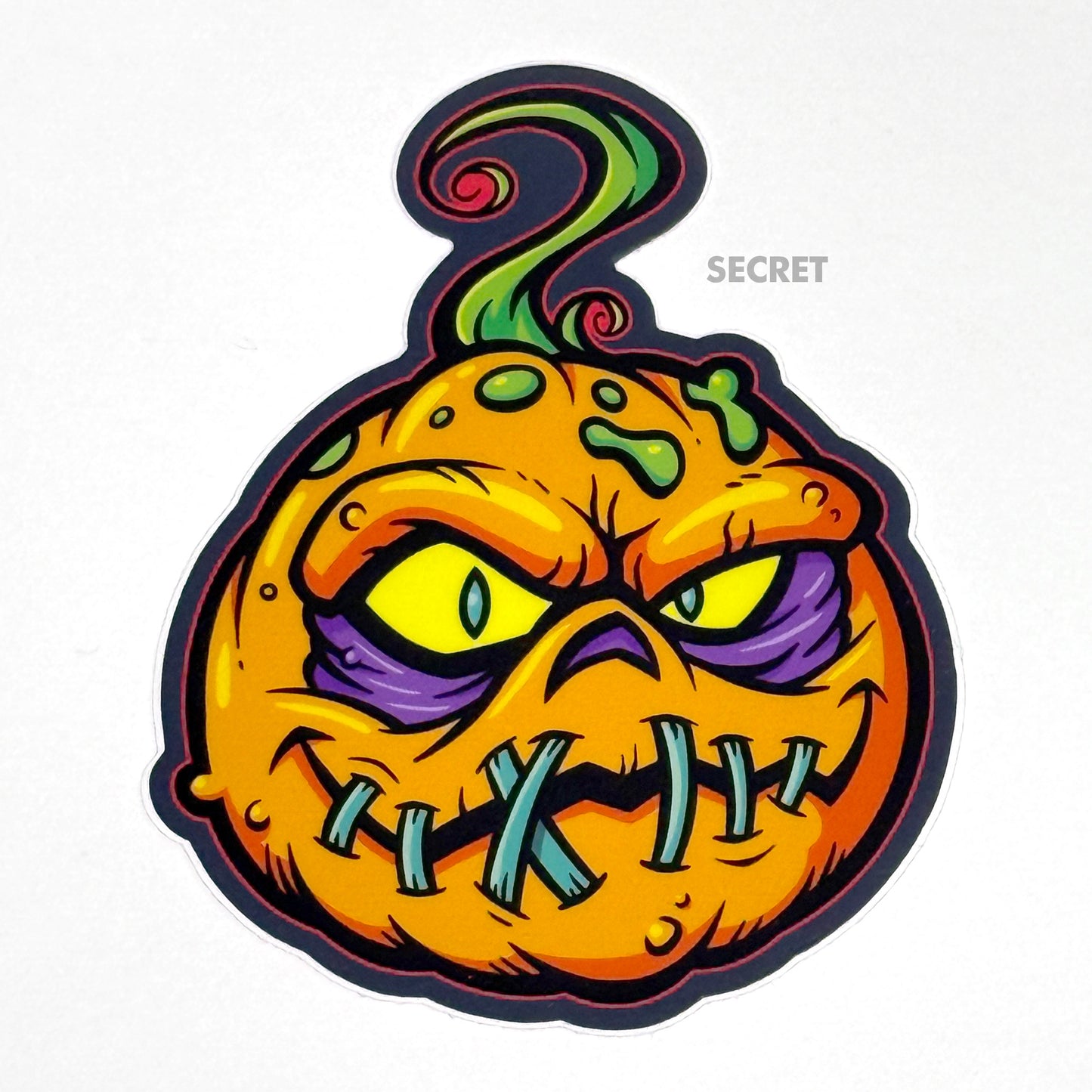 Zombie Pumpkins Mascot Stickers