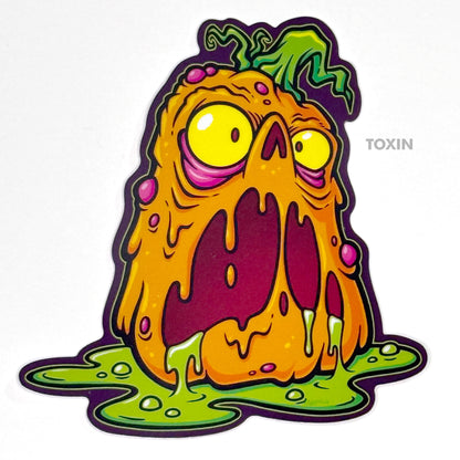 Zombie Pumpkins Mascot Stickers