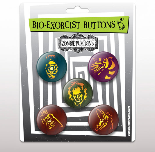 Bio-Excorcist Button Pack