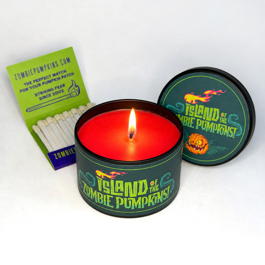 Island of the Zombie Pumpkins! - Scented Candle