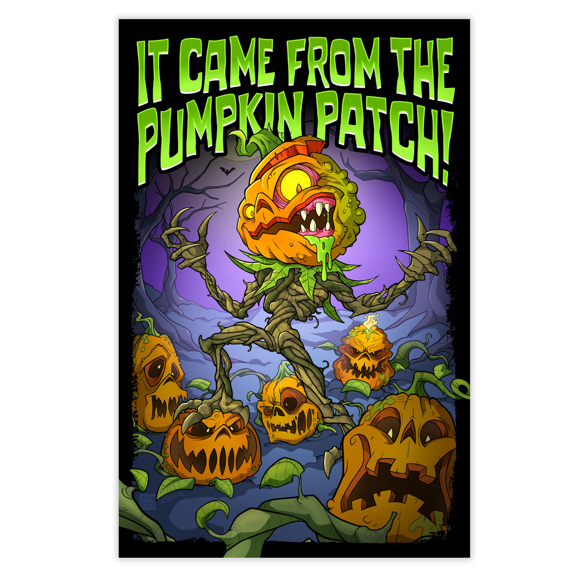 It Came From The Pumpkin Patch! - Print