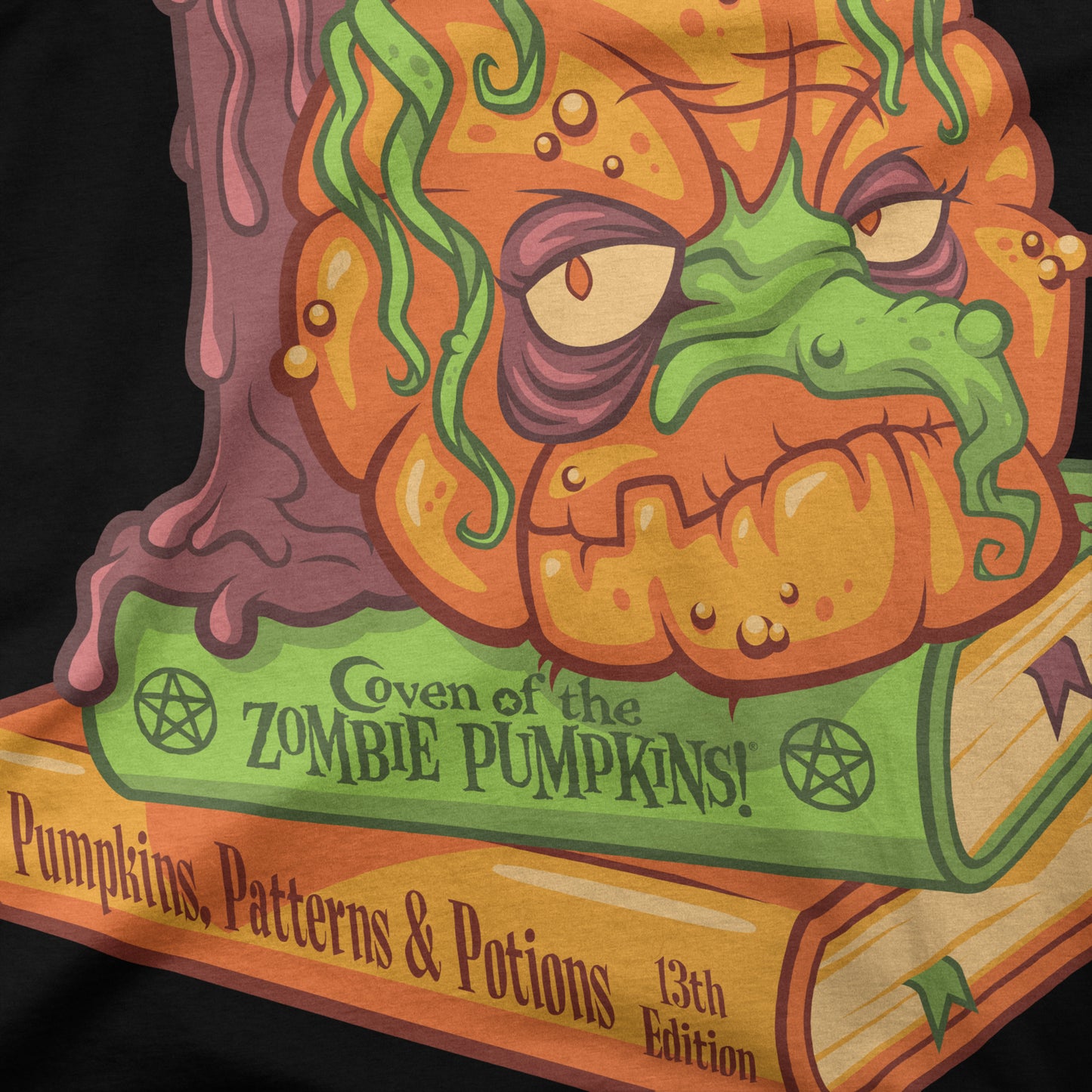 Coven of the Zombie Pumpkins! - T-Shirt