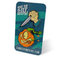 Fear of the Zombie Pumpkins! - Enamel Lapel Pin Set